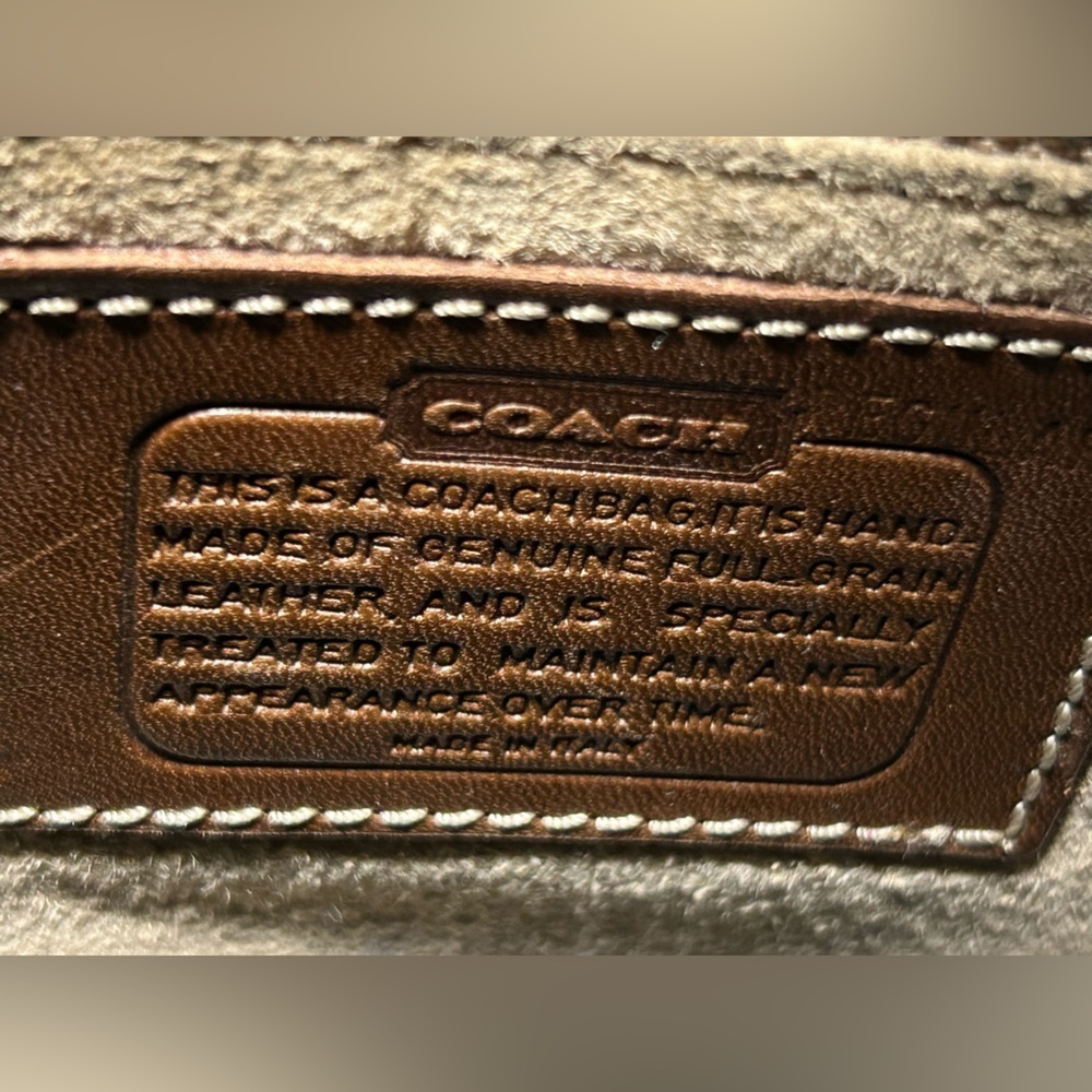 Coach Dakota MADE IN ITALY RARE Vintage - Picture 2 of 16